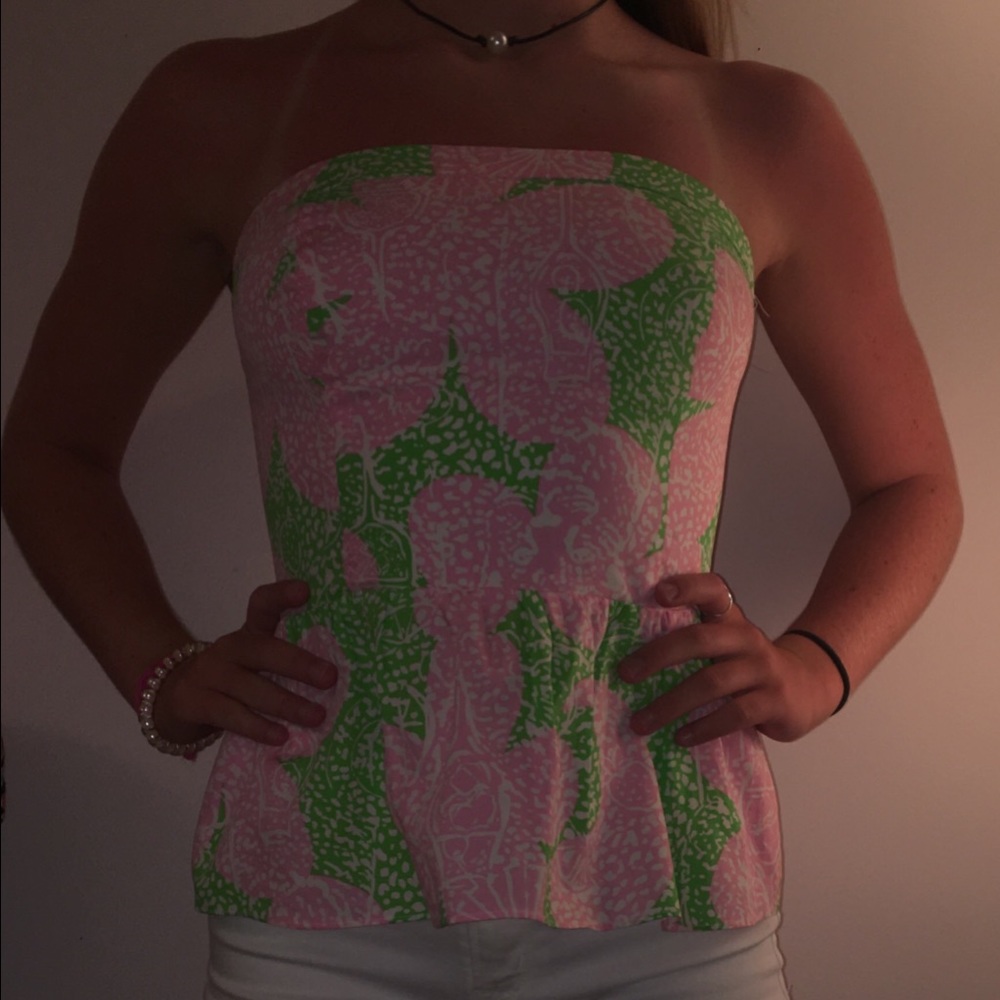 Lilly Pulitzer tube top